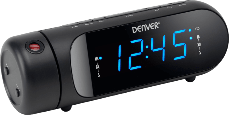 Denver CPR-700 Uhrenradio m. Projektion/USB schwarz Denver CPR-700 Uhrenradio m. Projektion/USB schwarz