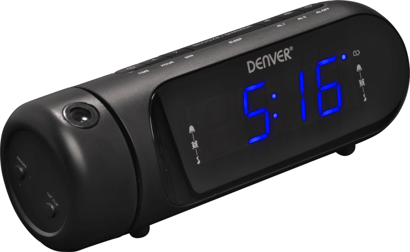 Denver CPR-700 Uhrenradio m. Projektion/USB schwarz Denver CPR-700 Uhrenradio m. Projektion/USB schwarz