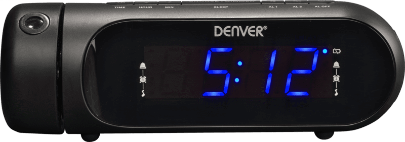 Denver CPR-700 Uhrenradio m. Projektion/USB schwarz Denver CPR-700 Uhrenradio m. Projektion/USB schwarz