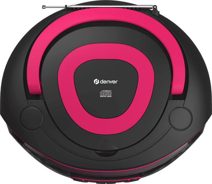 Denver TDB-212 DAB+ Boombox FM/BT/USB/CD/AUX pink Denver TDB-212 DAB+ Boombox FM/BT/USB/CD/AUX pink
