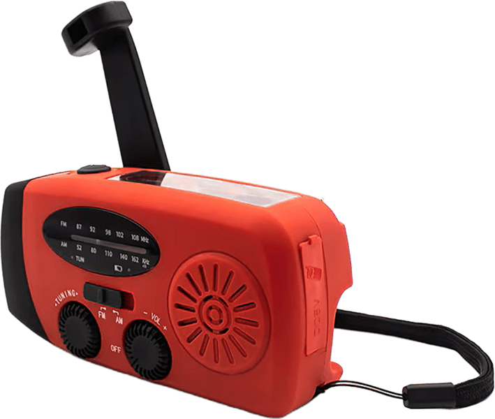 Denver SCR-2005 Solar-Kurbelradio rot Denver SCR-2005 Solar-Kurbelradio rot