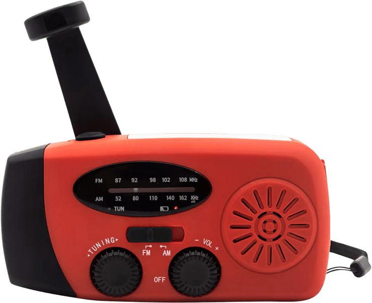 Denver SCR-2005 Solar-Kurbelradio rot Denver SCR-2005 Solar-Kurbelradio rot
