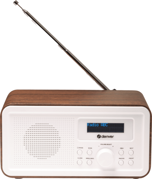 Denver DAB-30 Digitalradio dunkles Holz Denver DAB-30 Digitalradio dunkles Holz