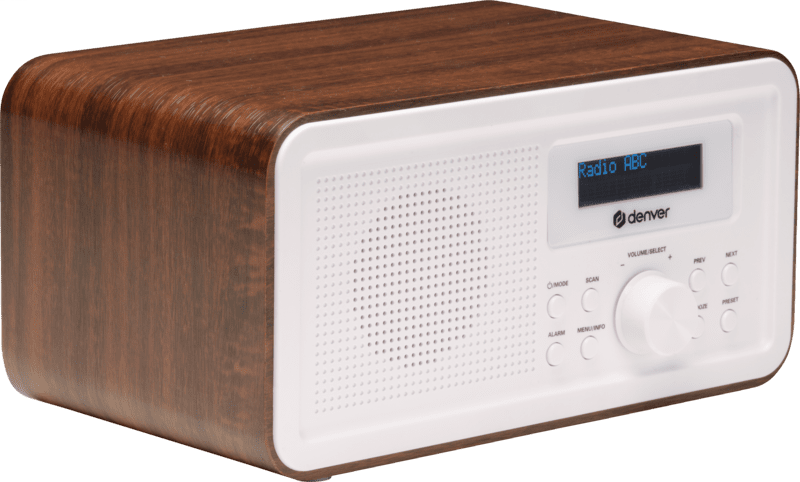 Denver DAB-30 Digitalradio dunkles Holz Denver DAB-30 Digitalradio dunkles Holz