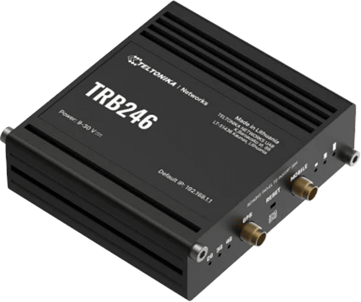 Teltonika TRB246 LTE Cat 4 Gateway Teltonika TRB246 LTE Cat 4 Gateway