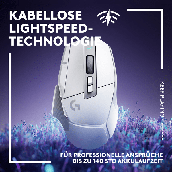 Logitech G502 X Lightspeed Wireless Gaming Maus weiß Logitech G502 X Lightspeed Wireless Gaming Maus weiß