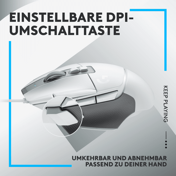 Logitech G502 X USB Gaming Maus weiß Logitech G502 X USB Gaming Maus weiß