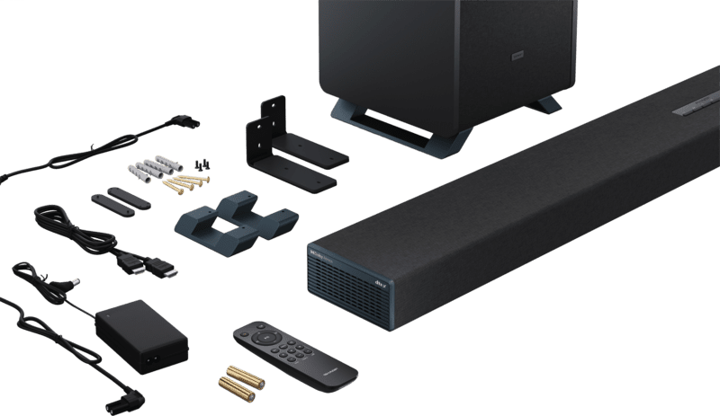 Sharp HT-SBW55121 Soundbar m. kabell. Subwoofer schwarz Sharp HT-SBW55121 Soundbar m. kabell. Subwoofer schwarz