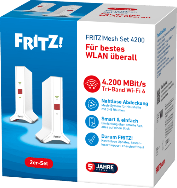 AVM FRITZ!Mesh Set 4200 2er-Set AVM FRITZ!Mesh Set 4200 2er-Set