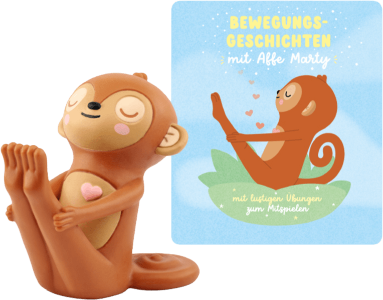 Tonies Bewegungsgeschichten mit Affe Marty