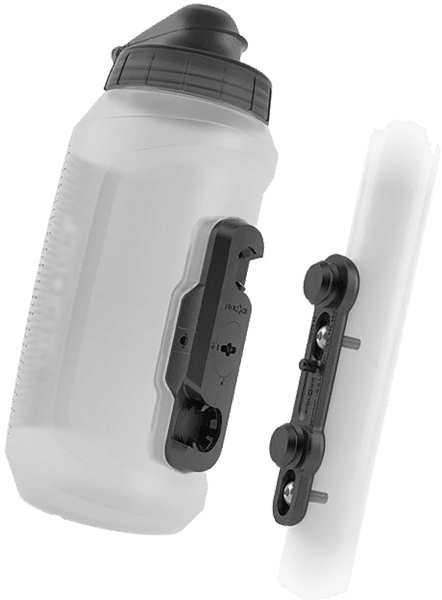 Fidlock Twist Bottle 750 Compact + Bike Base clear black Fidlock Twist Bottle 750 Compact + Bike Base clear black