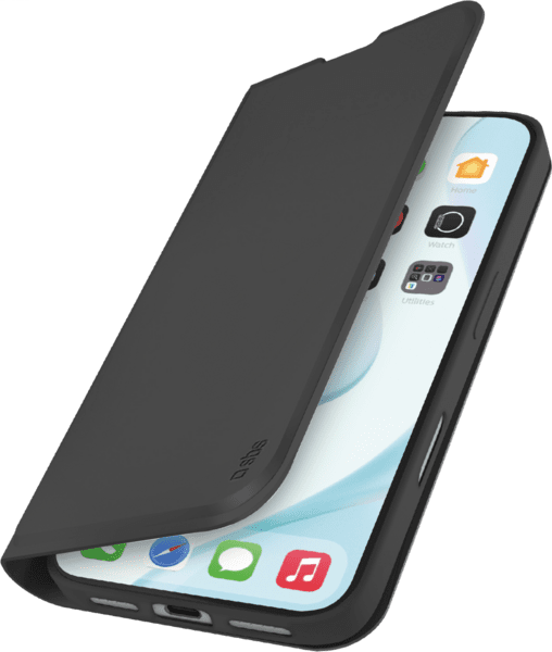 SBS Wallet Stand iPhone 17 schwarz
