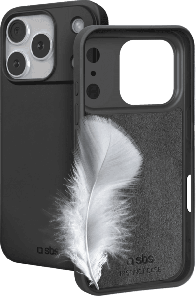 SBS Instinct Cover iPhone 17 Pro schwarz