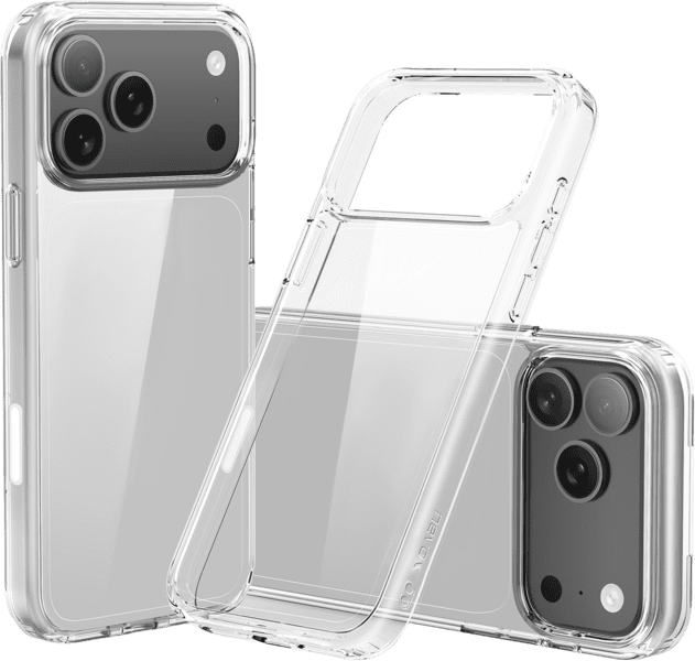 nevox StyleShell SHOCKFlex iPhone 17 Pro transparent nevox StyleShell SHOCKFlex iPhone 17 Pro transparent