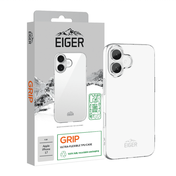 Eiger Grip Case GRS iPhone 17 transparent