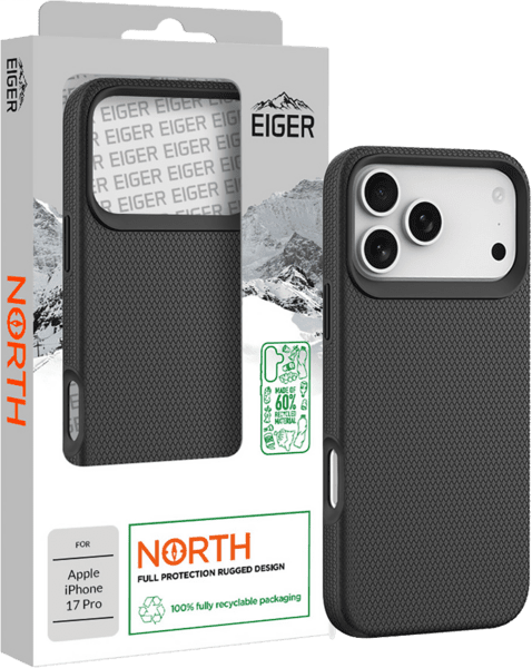 Eiger North Case GRS iPhone 17 Pro schwarz