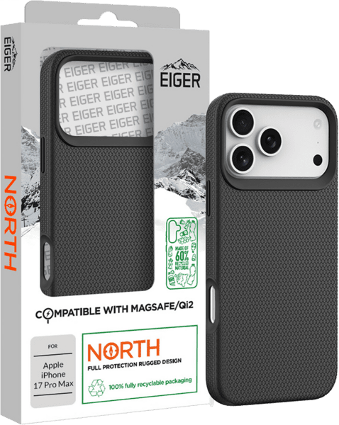 Eiger North Case MagSafe GRS iPhone 17 Pro Max schwarz Eiger North Case MagSafe GRS iPhone 17 Pro Max schwarz