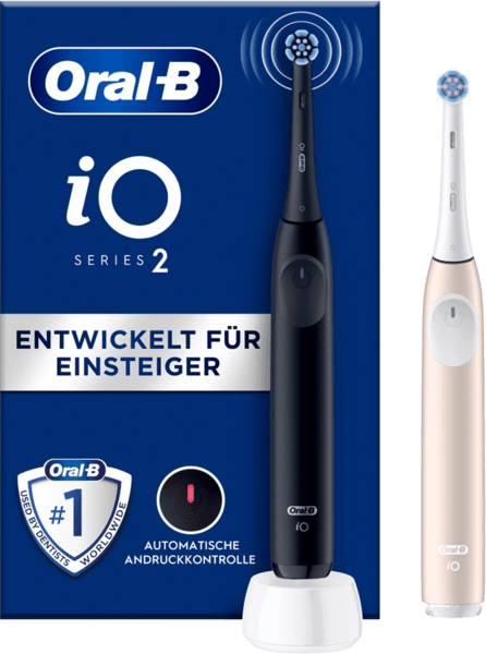 Oral-B iO Series 2 Duo Zahnbürste schwarz pink
