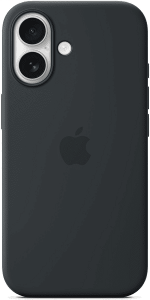 Apple Silicone Case MagSafe iPhone 17 schwarz