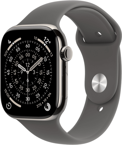 Apple Watch Ser. 11 GPS Cell 42mm nat. tit. Sport gr S/M