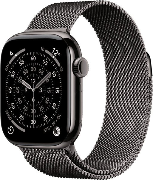 Apple Watch Ser. 11 GPS Cell 42mm sl. tit. Mil. Loop sl.