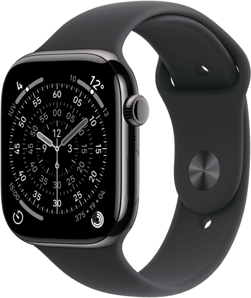 Apple Watch Ser. 11 GPS Cell 46mm sl. tit. Sport sw S/M
