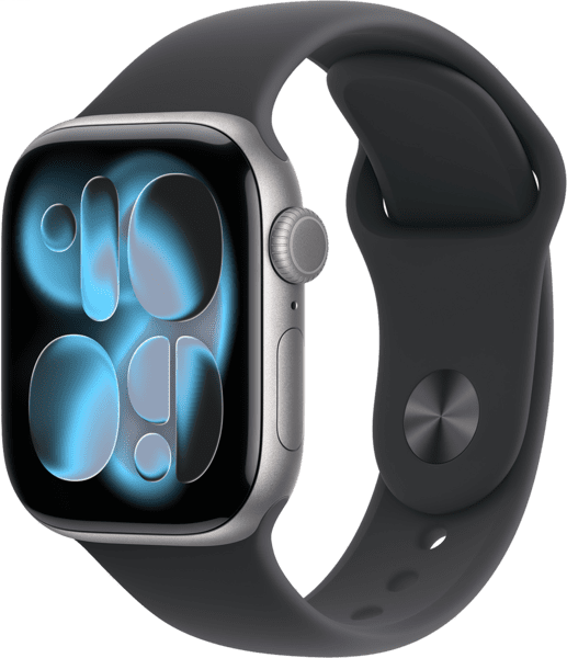 Apple Watch Ser.11 GPS Cell 42mm Alu gr Sport sw S/M