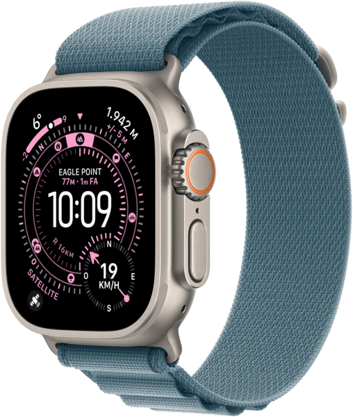 Apple Watch Ultra 3 GPS Cell 49mm tit. nat. bl Alpine Lo