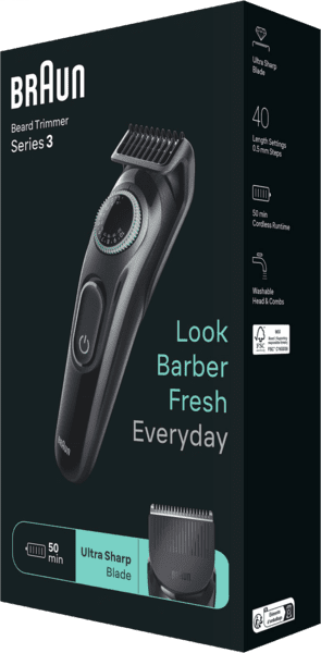 Braun BT3411 Series 3 Barttrimmer