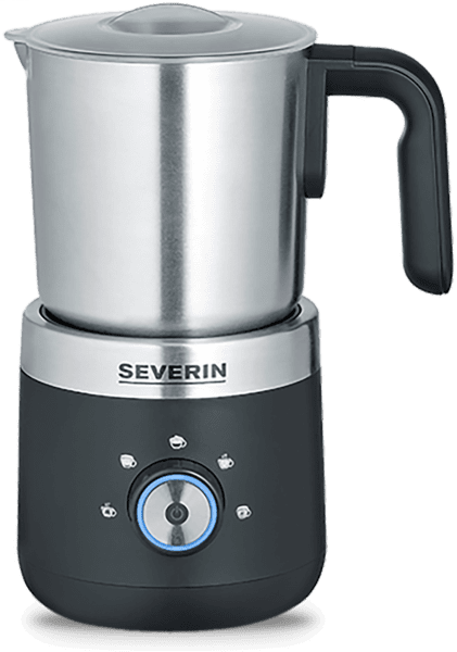 Severin SM 3588 Milchaufschäumer edelstahl/schwarz Severin SM 3588 Milchaufschäumer edelstahl/schwarz