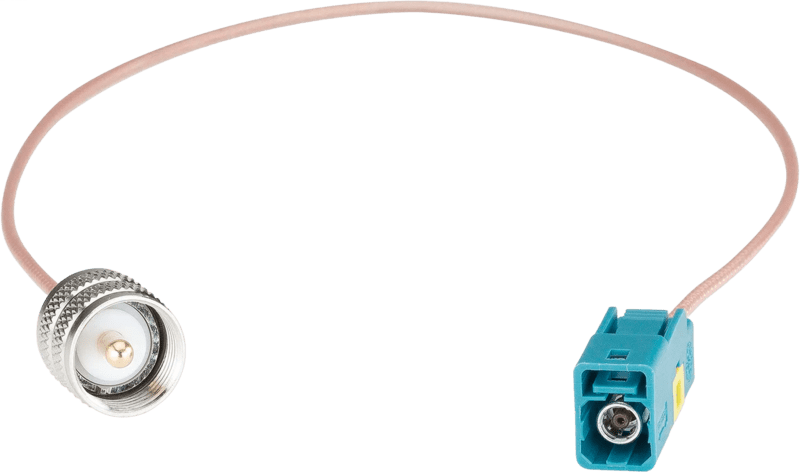 Albrecht Antennenanschluss-Kabel PL Stecker auf Fakra Buchs