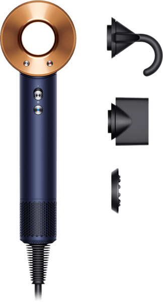 Dyson Supersonic HD07 Straight+Wavy blau/ kupfer Haartro