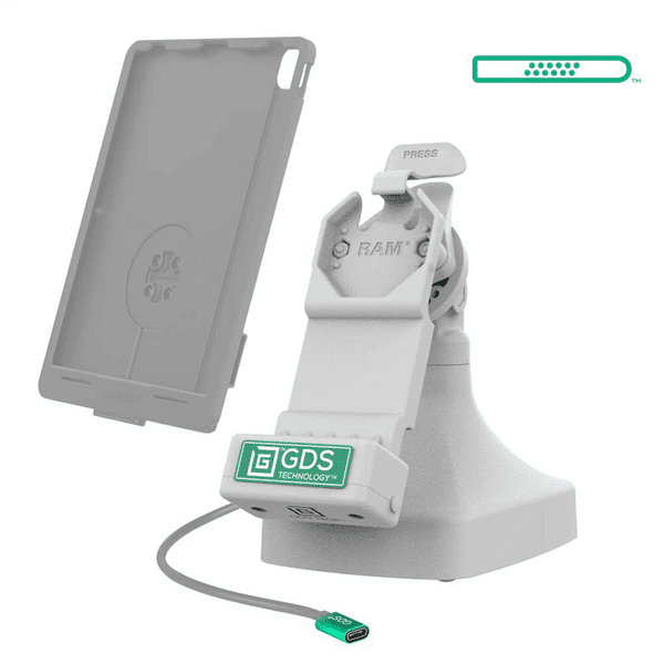RAM Mounts GDS Uni-Conn Dockingstation USB-C grau