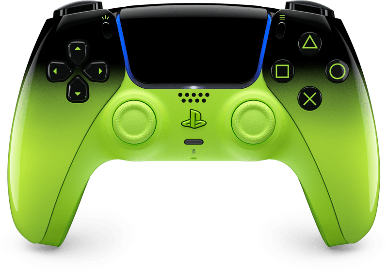 Sony PS5 DualSense V3 Controller Hyperpop remix green