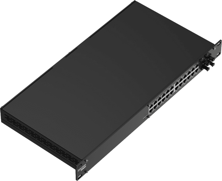 Teltonika SWM281 L2+ managed switch, 19" Rack, 24xGbE, 4xSFP