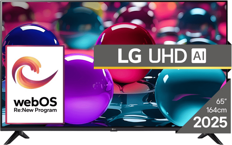 LG 65UA73003LA 65" UHD Smart-TV schwarz