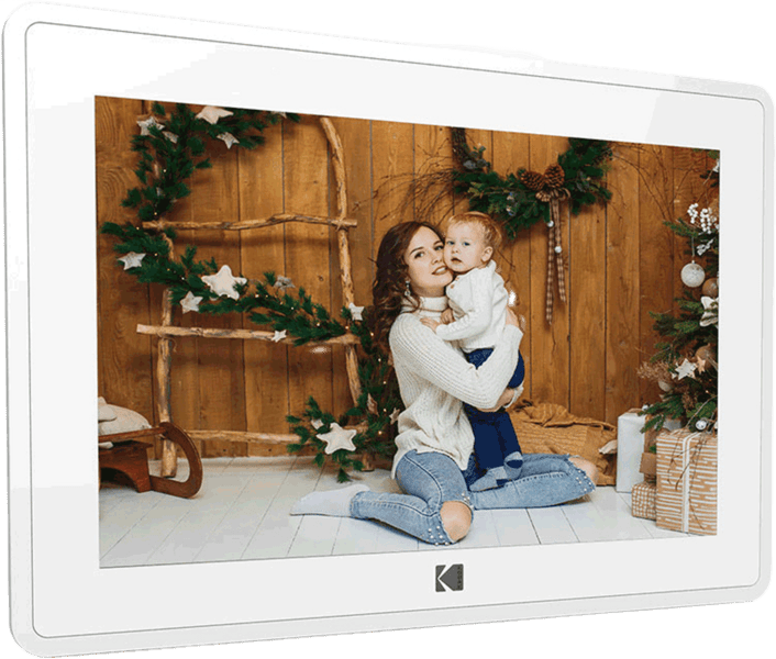 Kodak RCF-106H 10" digitaler Bilderrahmen 16GB weiß