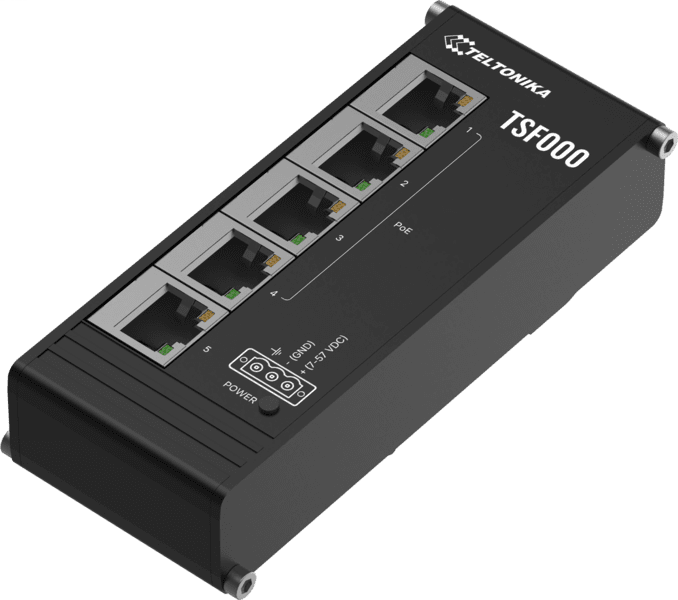 Teltonika TSF000 Low-Profile POE+-Switch