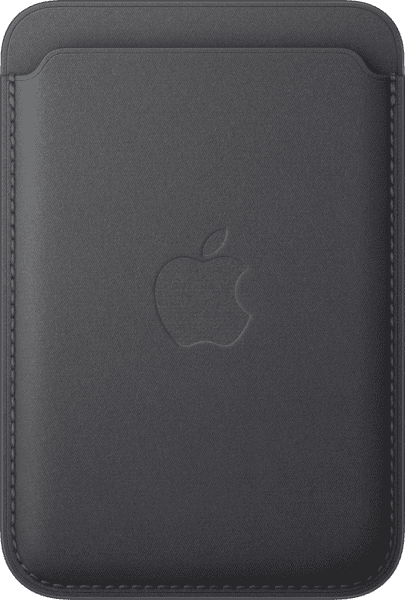 Apple iPhone Feingewebe Wallet mit MagSafe schwarz