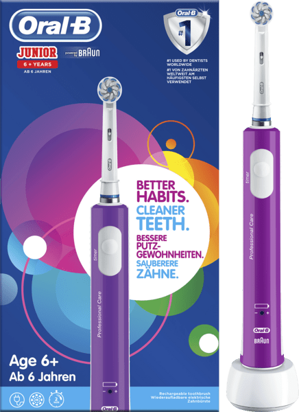 Oral-B Pro Junior 6+ Zahnbürste violett
