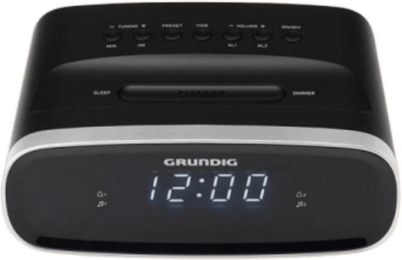 Grundig Sonoclock 1100 Radiowecker schwarz