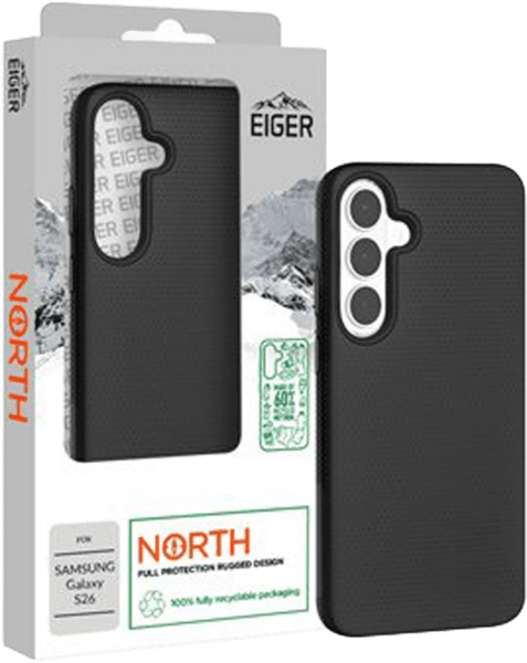 Eiger North Case GRS Galaxy S26 schwarz