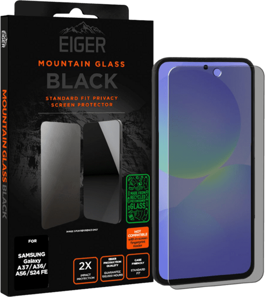 Eiger SP Mountain Black Privacy Galaxy A37/A36/A56/S24FE