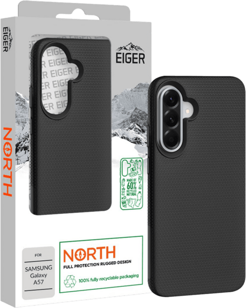 Eiger North Case Galaxy A57 schwarz