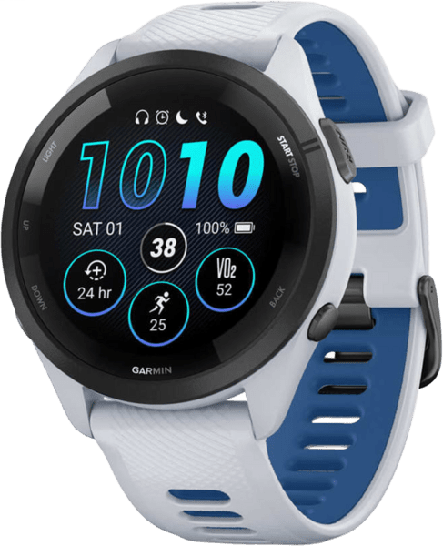 Garmin Forerunner 265 steinweiß/schwarz