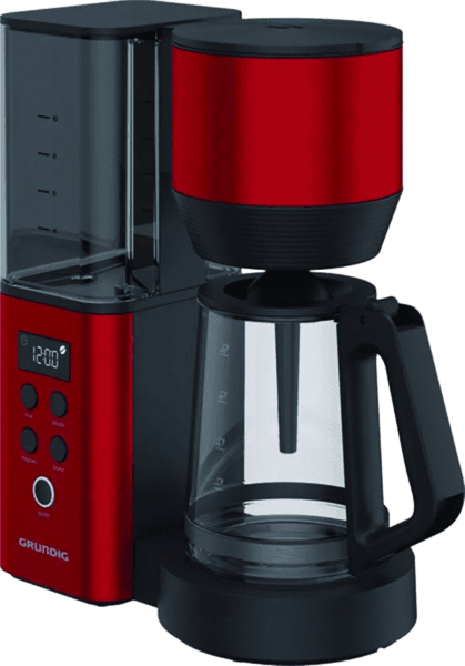 Grundig KM 8440 Kaffeemaschine rot