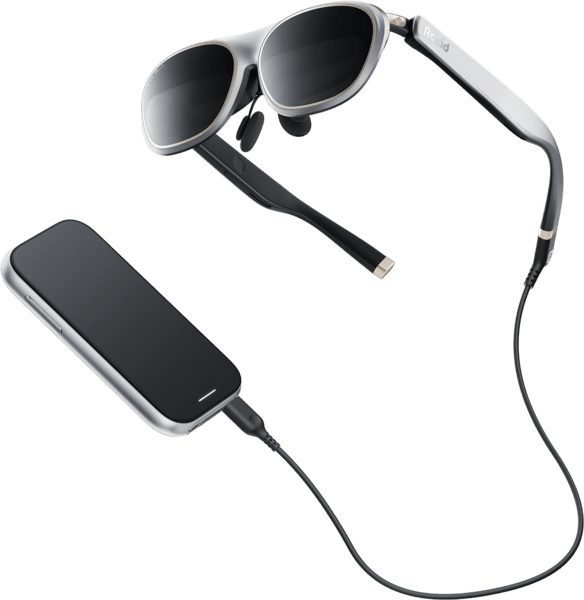 Rokid AR SPATIAL Set (Max 2 schwarz + Station 2 silber)