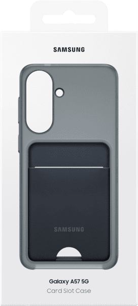 Samsung Silicone Card Slot Case Galaxy A57 schwarz