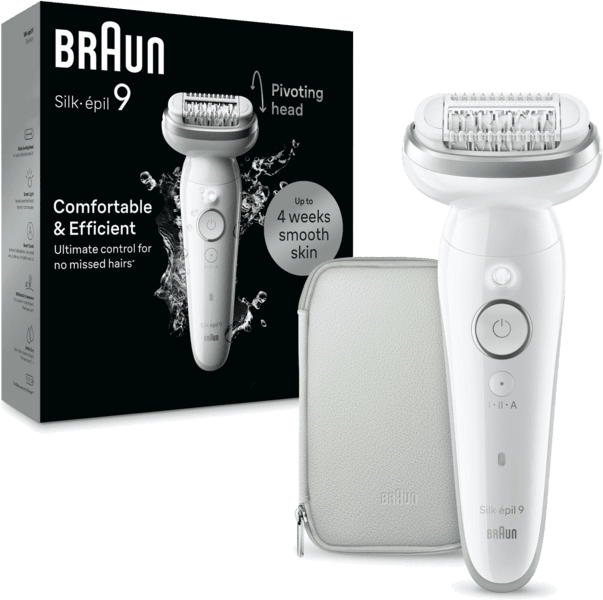 Braun Silk-épil 9 9-011 Epilierer weiß