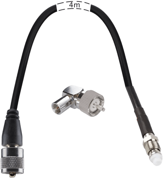 Albrecht PL-Kabel auf FME 4m